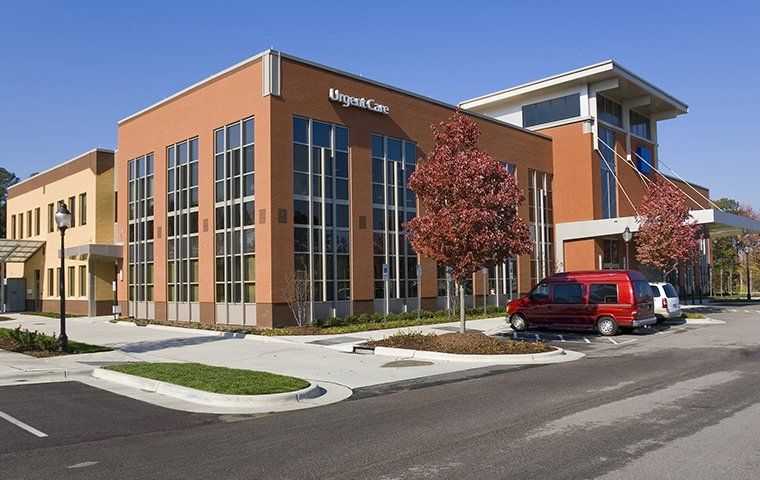 A hospital building in texas